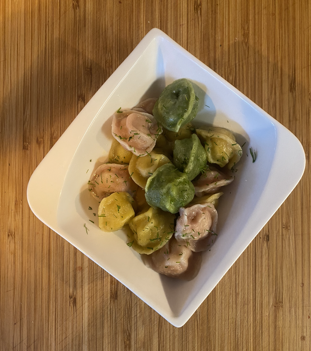 Bunte Kinderpelmeni